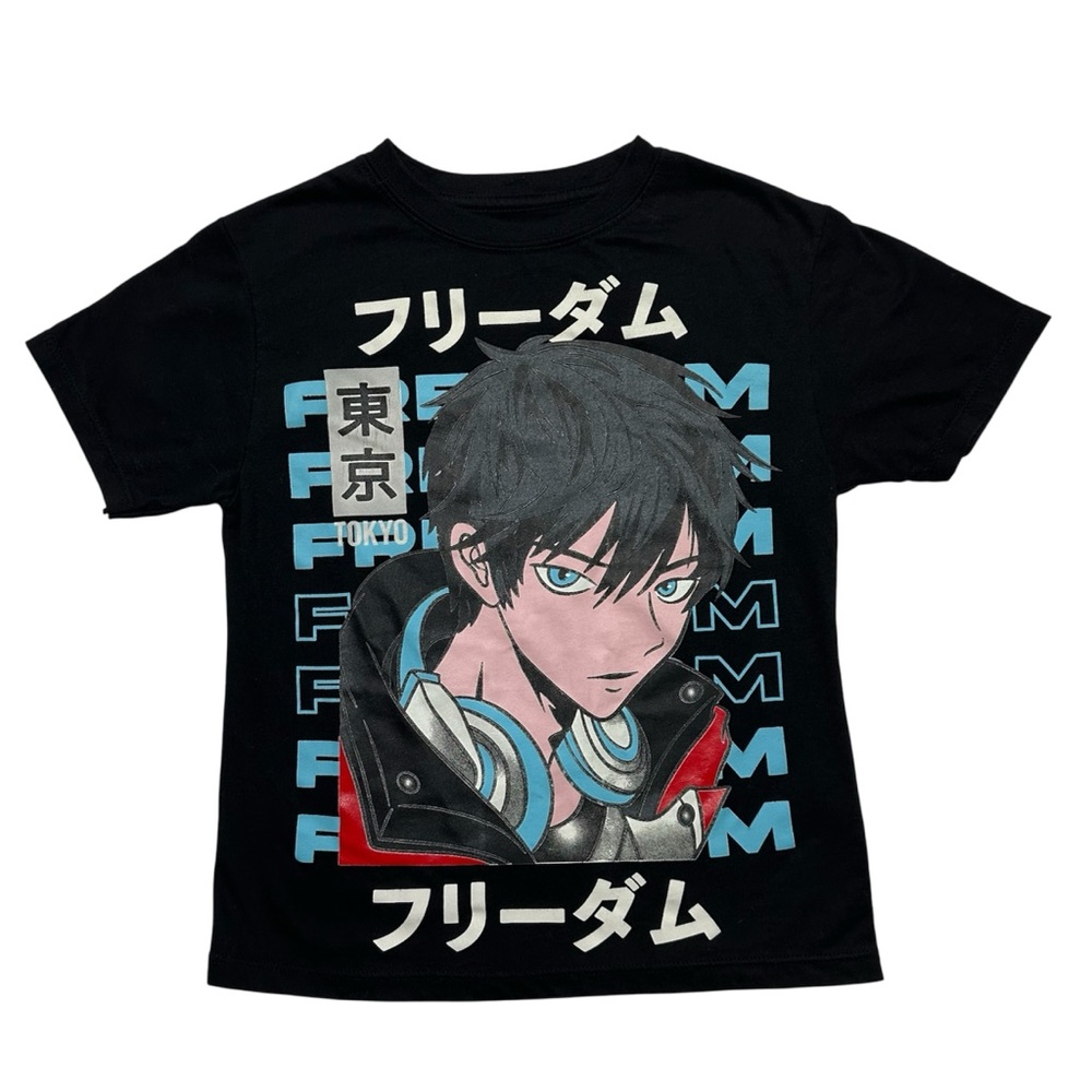 RGSTR Kid’s Anime Tokyo Black Shirt Size 8
